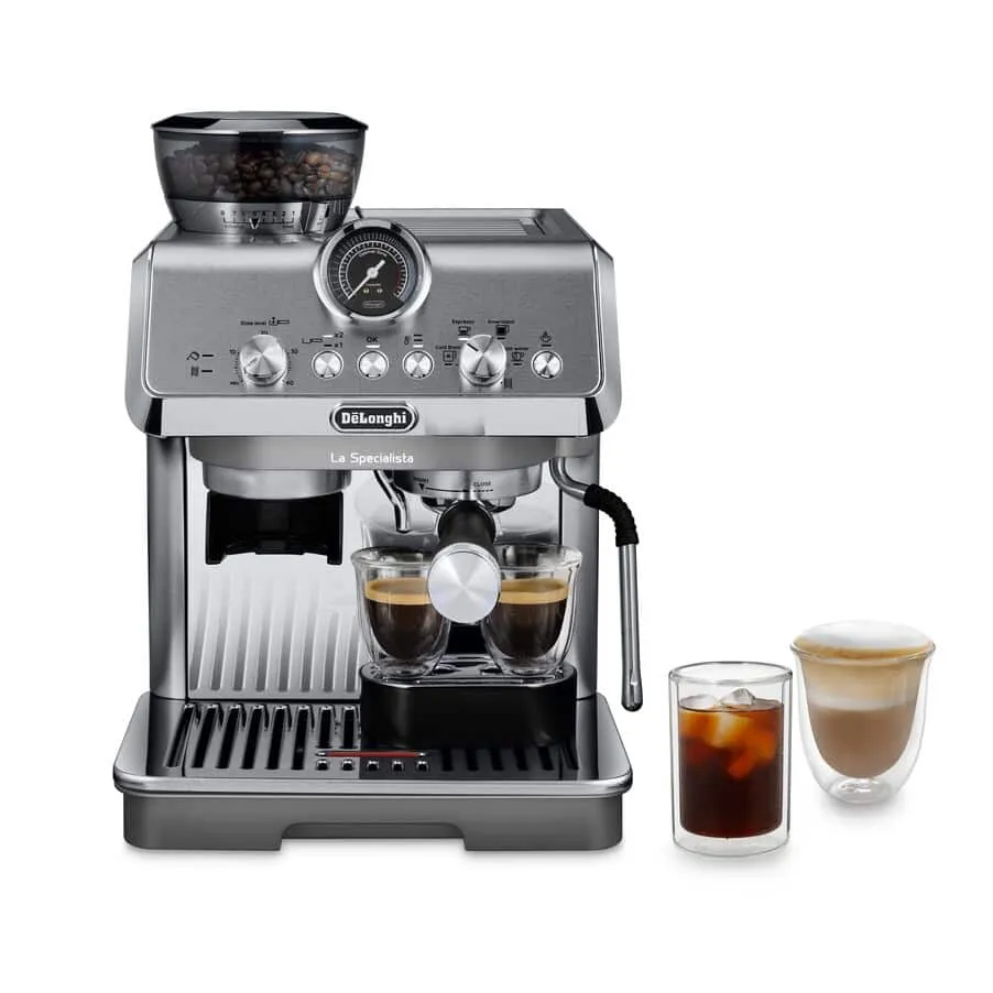 Delonghi La Specialista Arte EC9255.M - espresso machine, fully automatic, Grey, Stainless steel