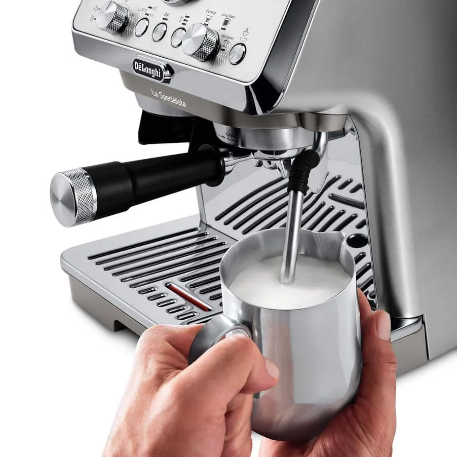 De'Longhi La Specialista Arte Evo EC9255.M Fully Automatic Espresso Machine, Grey and stainless steel
