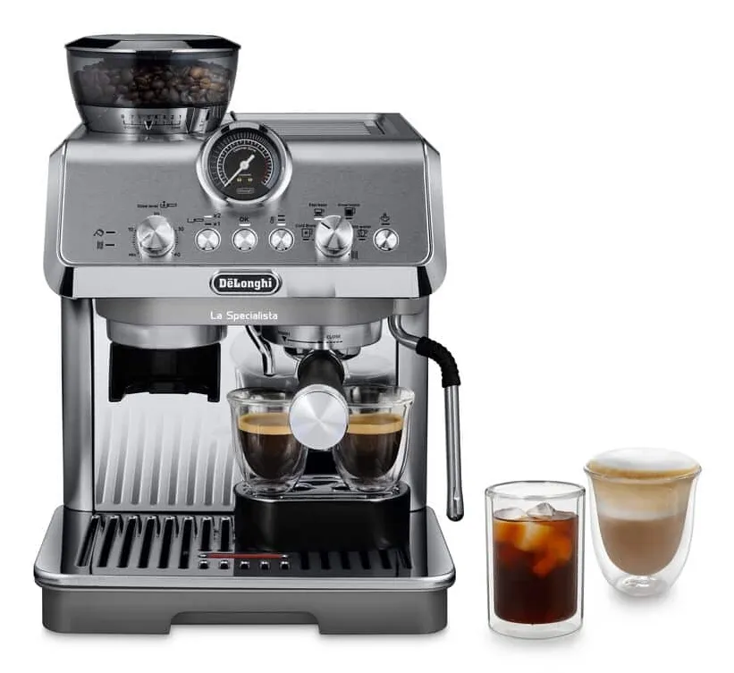 Delonghi La Specialista Arte EC9255.M - espresso machine, fully automatic, Grey, Stainless steel