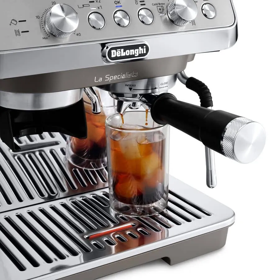 De'Longhi La Specialista Arte Evo EC9255.M Fully Automatic Espresso Machine, Grey and stainless steel
