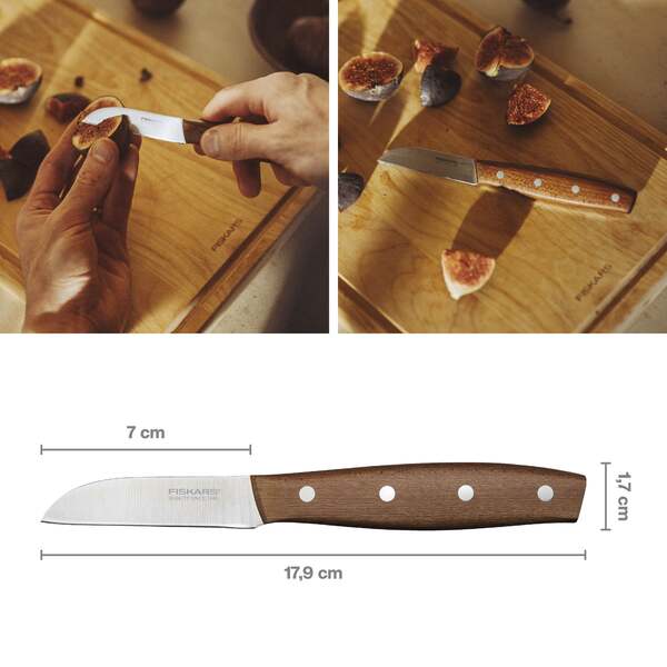 Fiskars Folken -kuorimaveitsi 7 cm