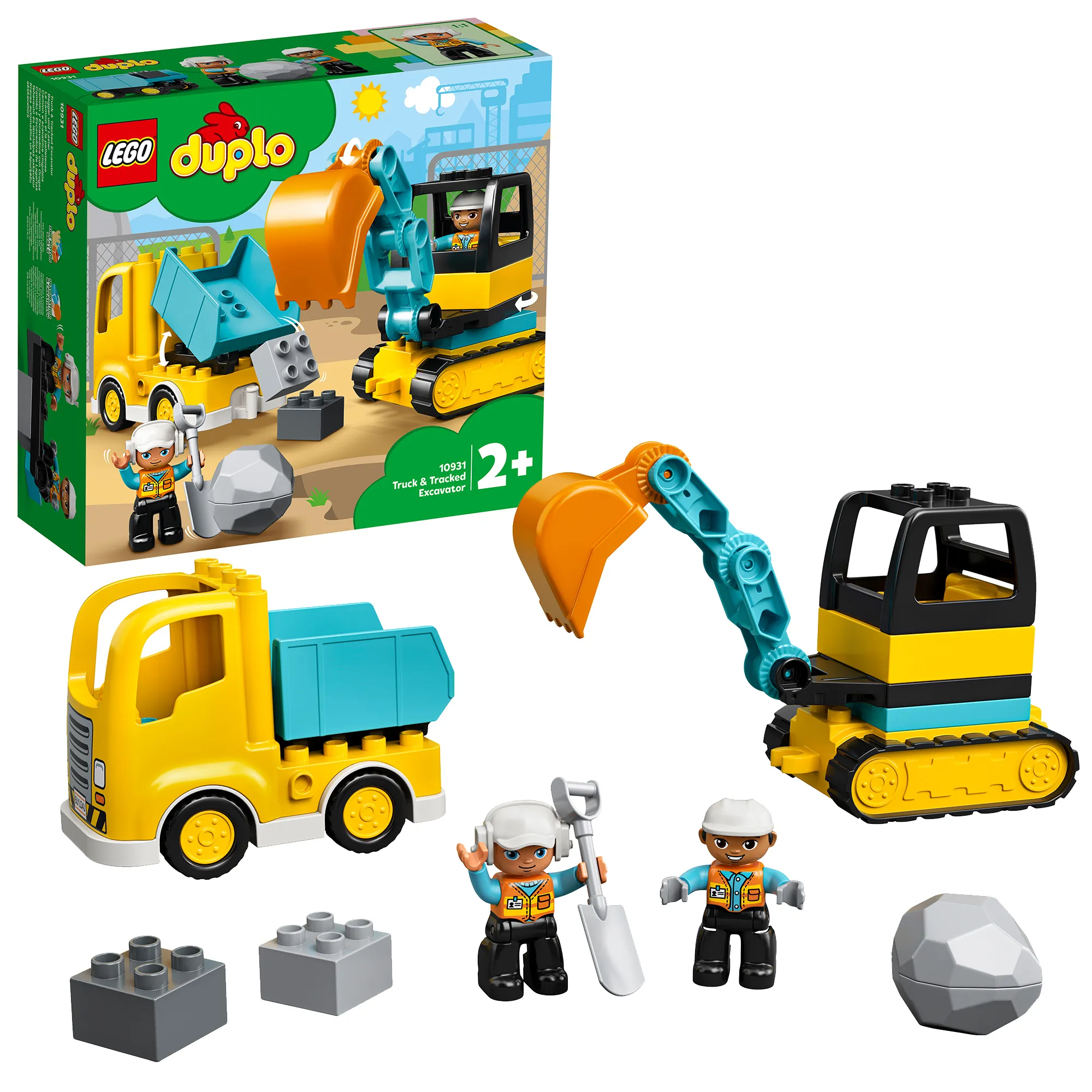 Lego Duplo Kuorma-auto ja telakaivuri 10931