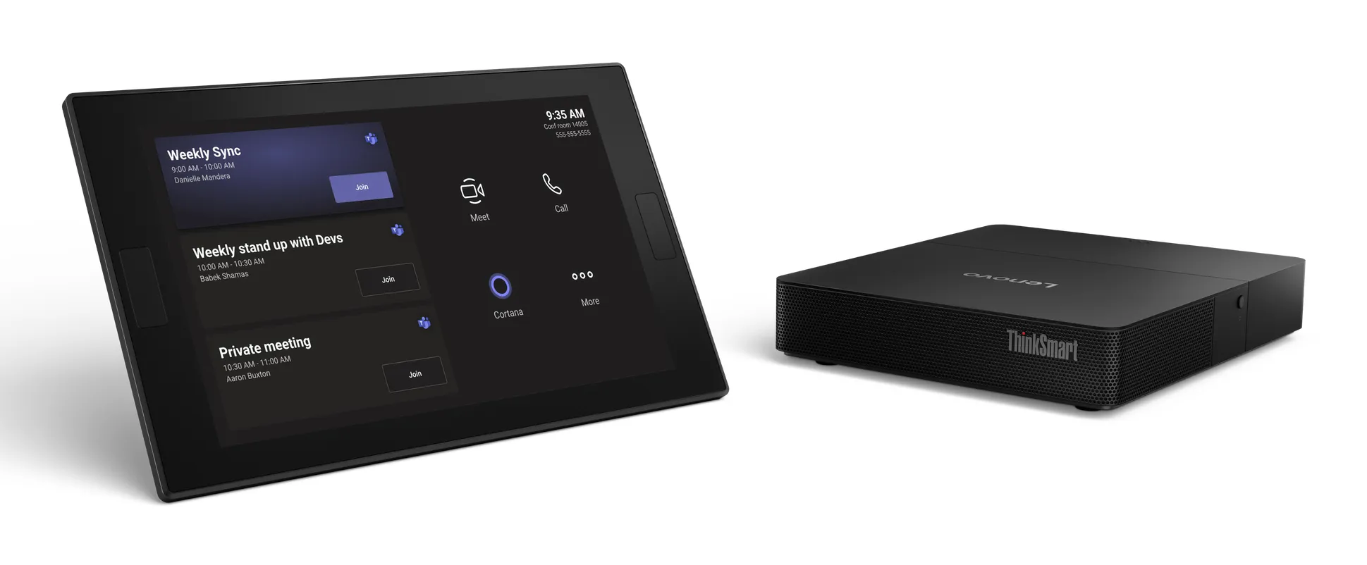 Lenovo ThinkSmart Core Gen 2 Intel Core Ultra 5 135H, 16GB, 256GB, Win 11 Mini PC, Black