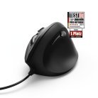 Hama EMC-500 Ergonomic - vertikal mus, svart