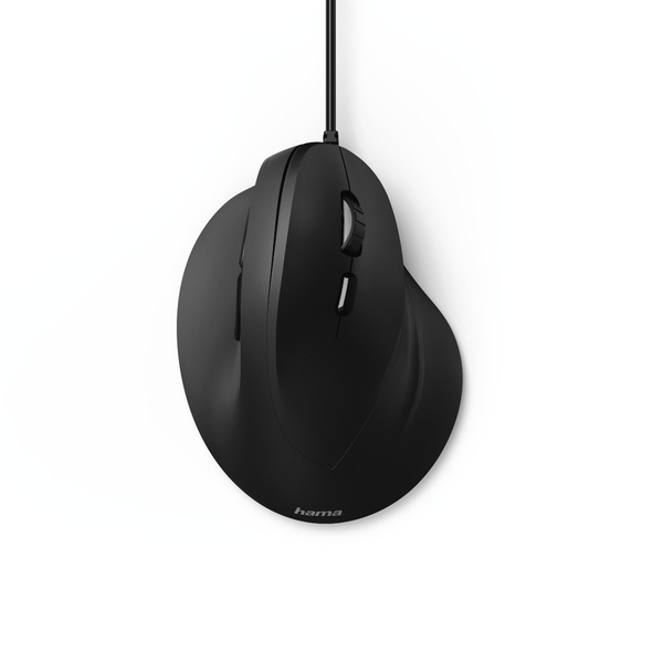 Hama EMC-500 Ergonomic - vertikal mus, svart