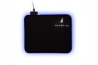 Surefire Silent Flight RGB-320 RGB Gaming Mousepad, 320x260 mm, Black