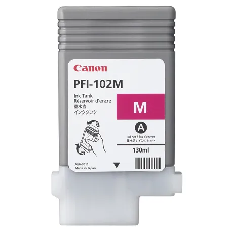 Canon PFI-102 ink cartridge, 130 ml, Magenta Canon PFI-102 ink cartridge, 130 ml, Magenta