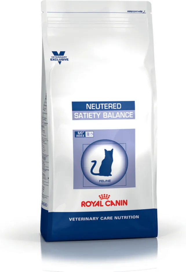 Royal Canin Veterinary Health Nutrition Neutered Satiety Balance, Dry food for cats, Adult, 1.5kg