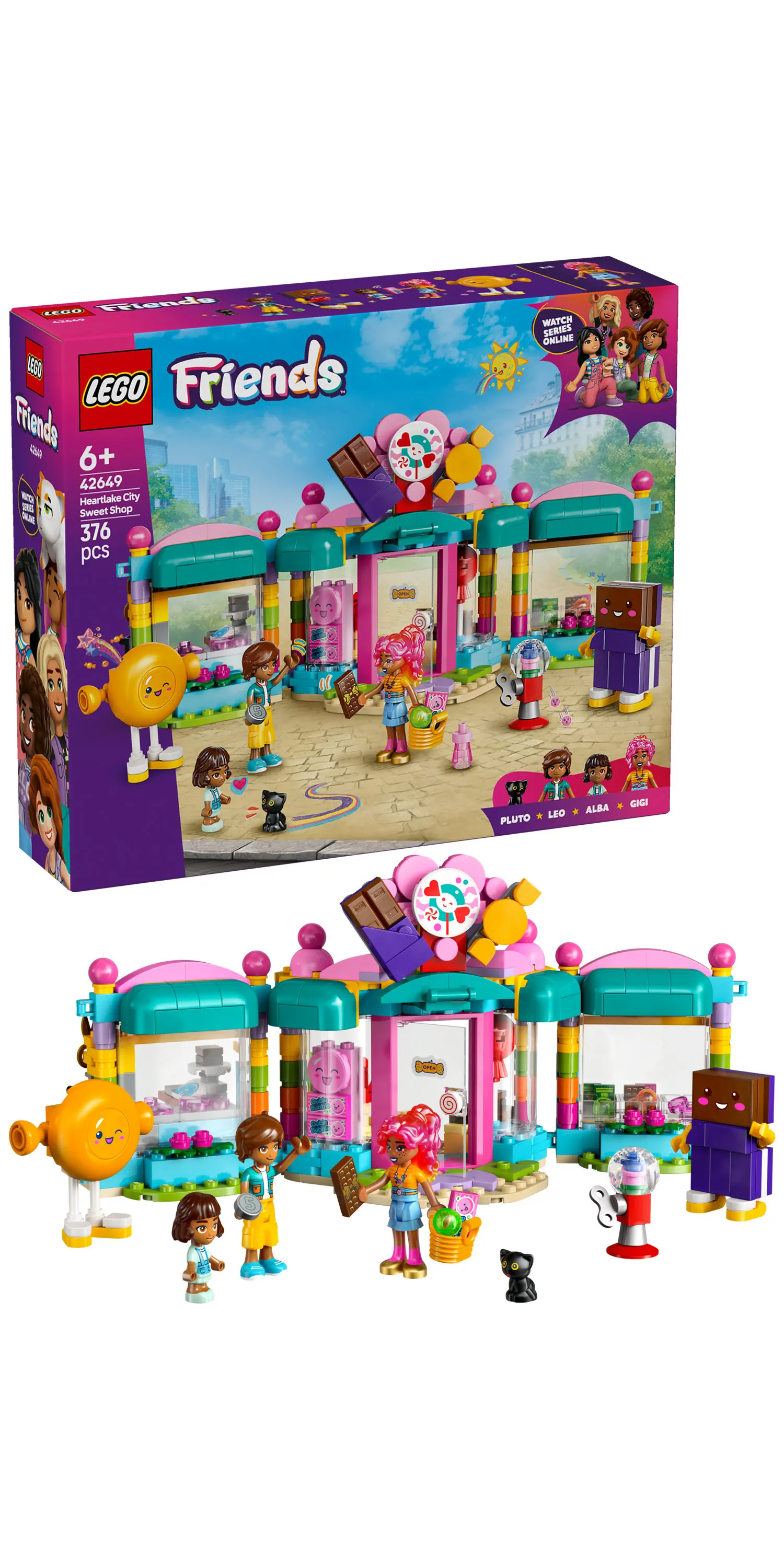 LEGO Friends Heartlake City Candy Shop 42649