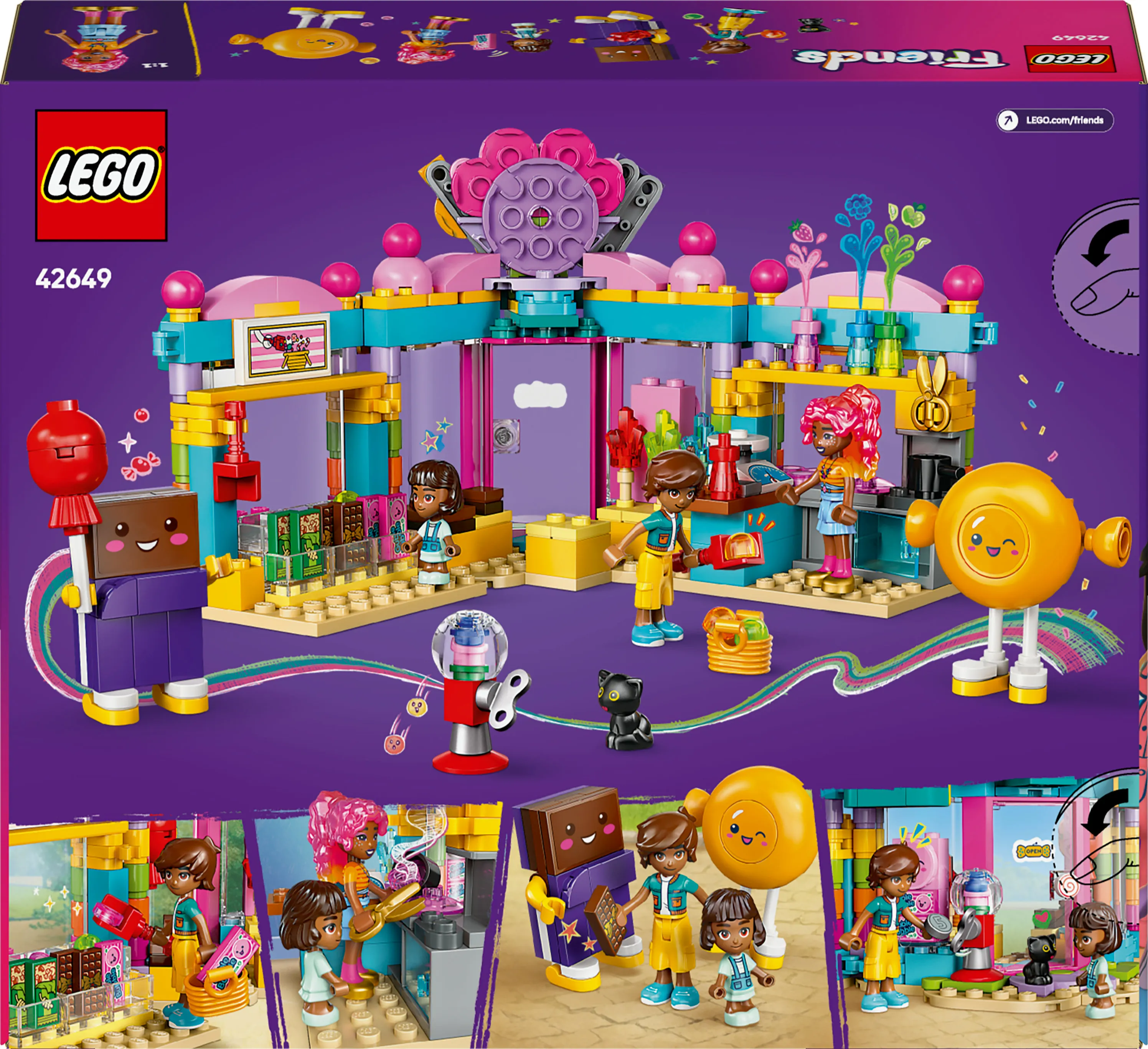 LEGO Friends Heartlake City Candy Shop 42649