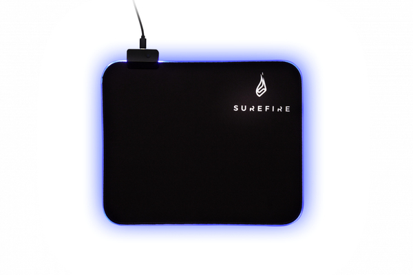 Surefire Silent Flight RGB-320 RGB gaming musmatta, 320x260 mm, svart