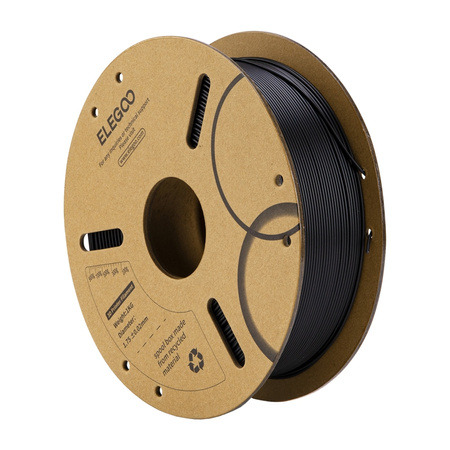 ELEGOO PLA 1.75 mm, 1 kg 3D Printer Filament, Black