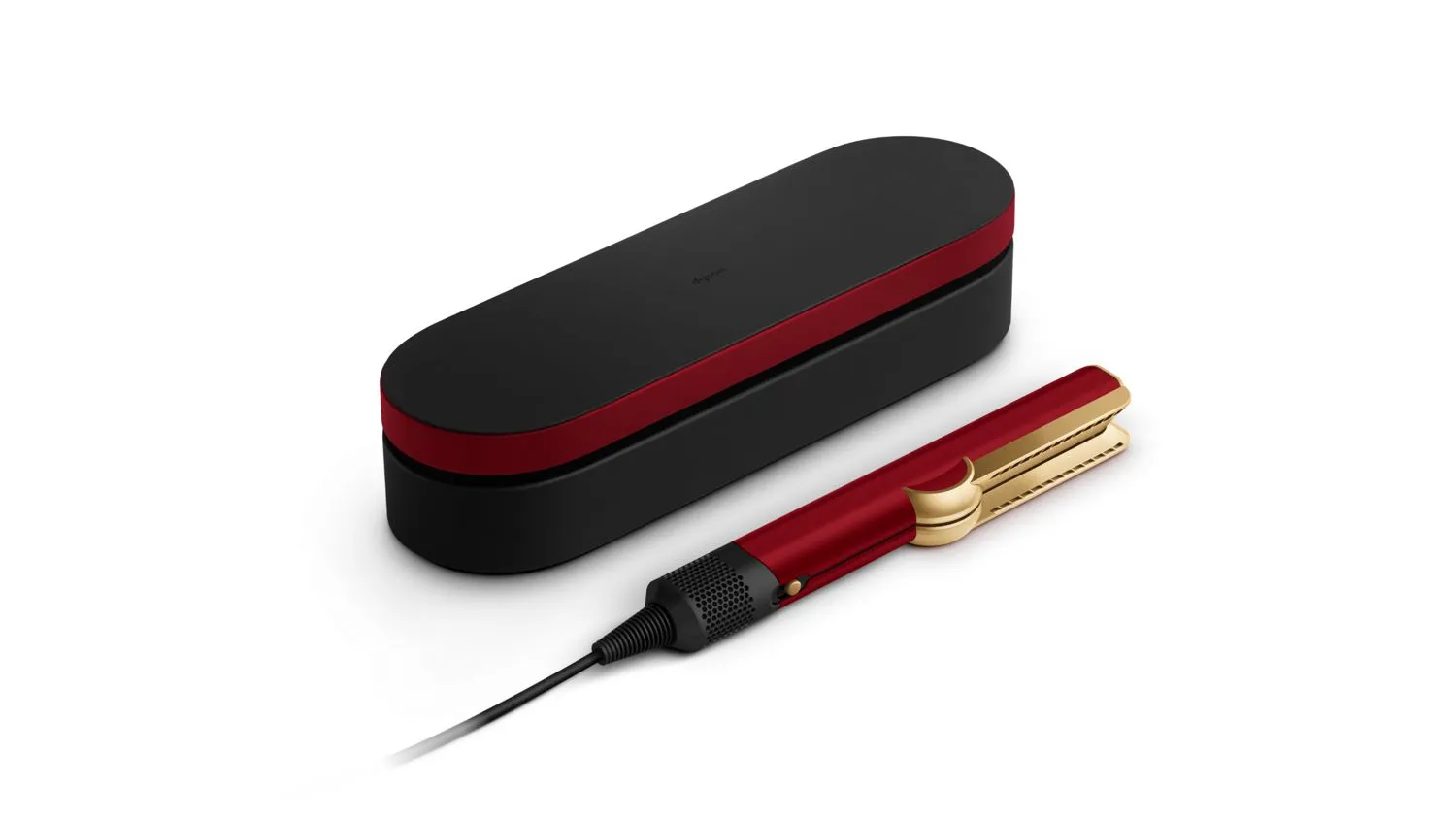 Dyson Airstrait HT01 - plattång, Red Velvet, Gold