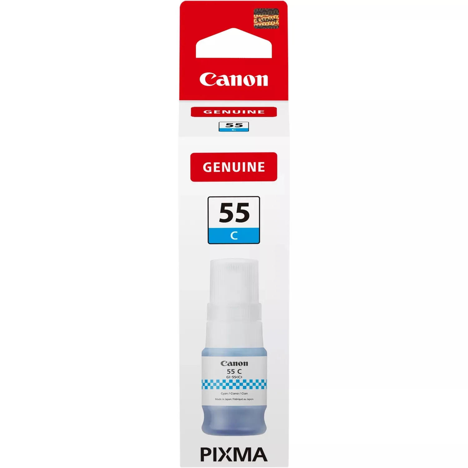 Canon GI-55 -mustepullo, 40 ml, syaani