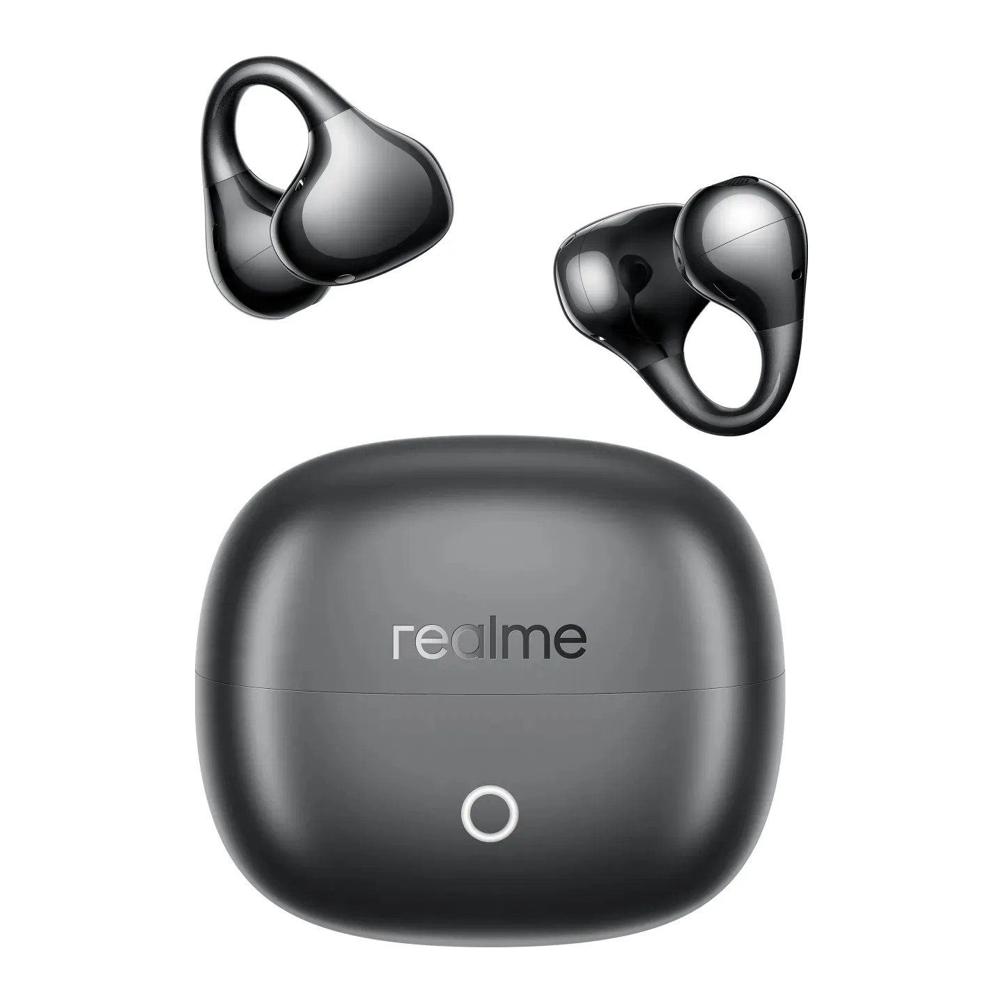 Realme Buds Clip RMA2418 -langattomat nappikuulokkeet, Titanium Black