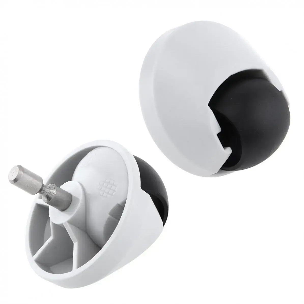 Roborock S5 Max / S6 / S6 Pure / S6 MaxV / E4 - länkhjul, Vit