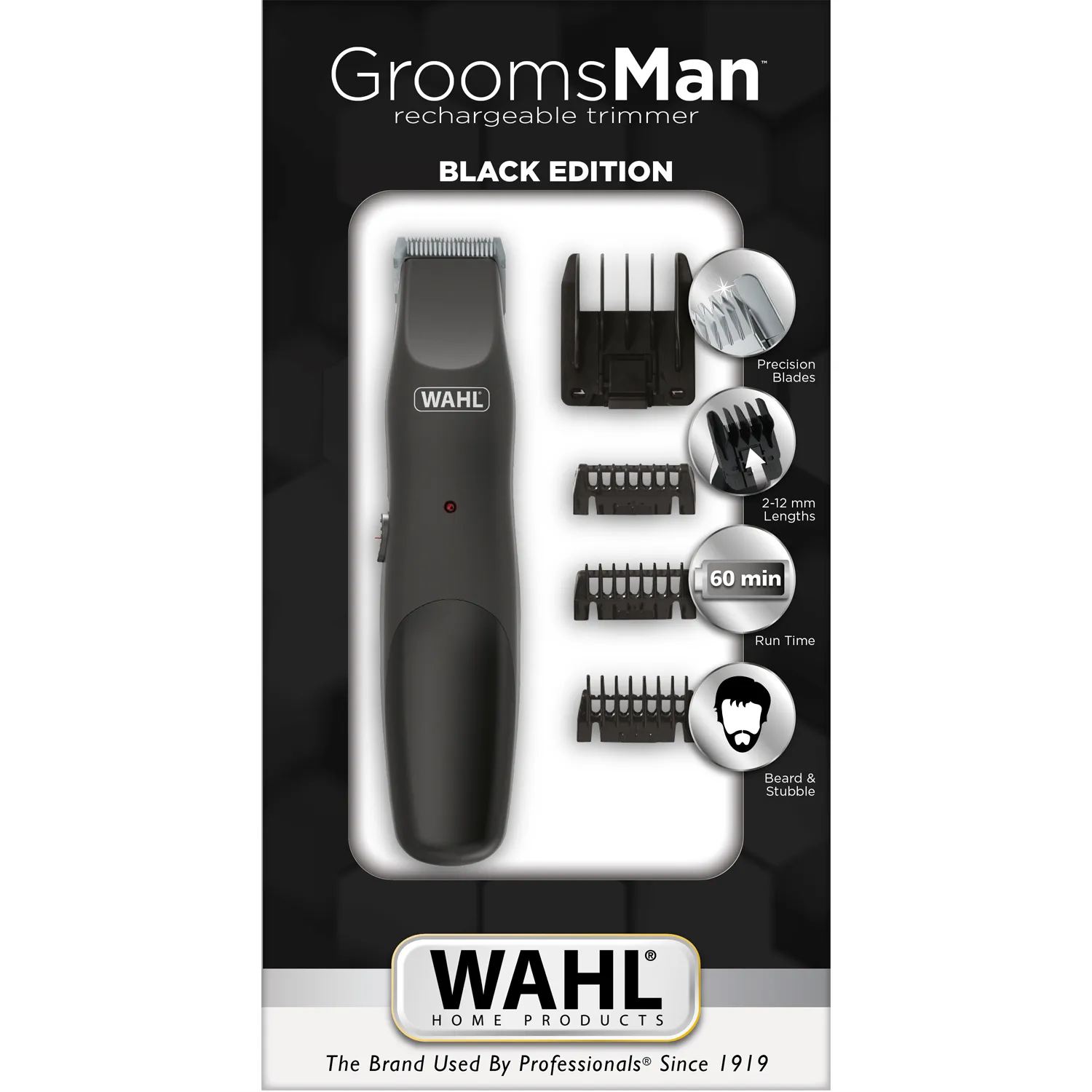 Wahl Groomsman BLACK EDITION - beard trimmer
