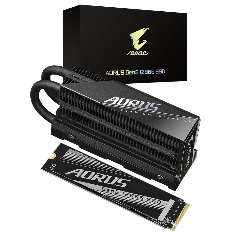 Gigabyte AORUS Gen5 12000 1 TB, PCI Express 5.0, M.2 - SSD
