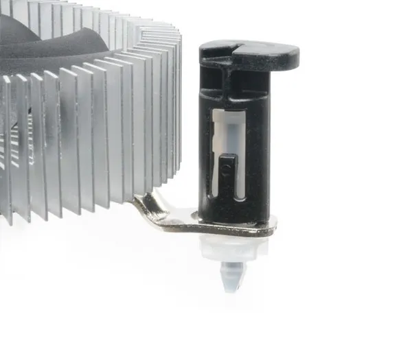 Akasa AK-CC7124EP01, 75 mm -matalaprofiilinen prosessorij&auml;&auml;hdytin, Black/Silver