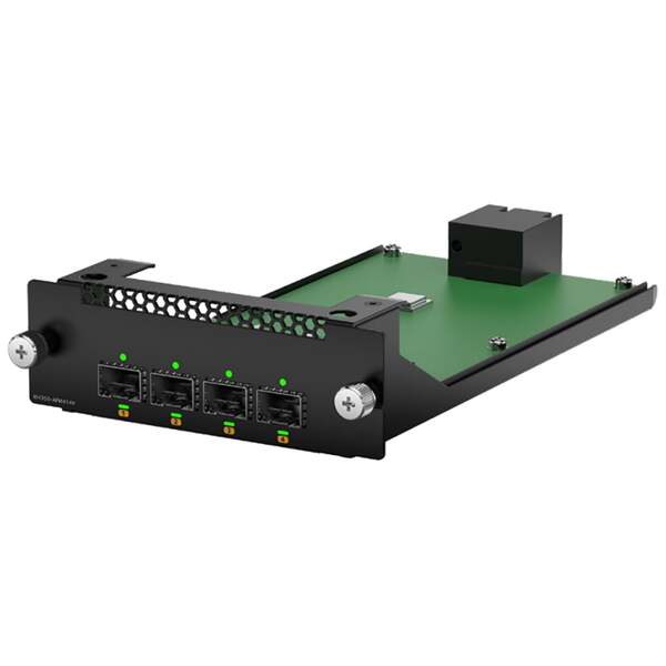 NETGEAR APM414V-10000S - 4-porttinen SFP28 25G -laajennusmoduuli, musta