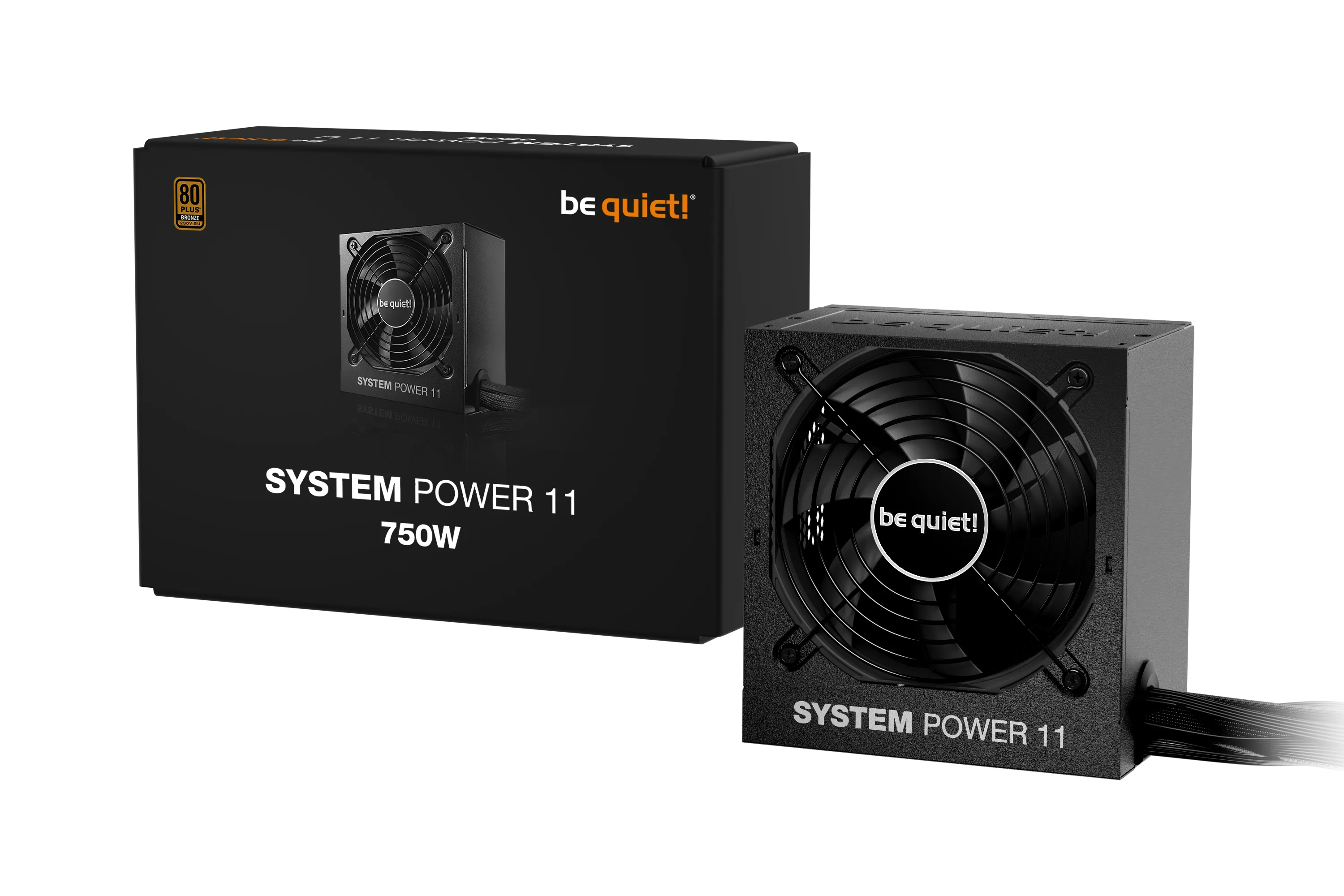 be quiet! System Power 11 750W - PSU, 80 Plus Bronze