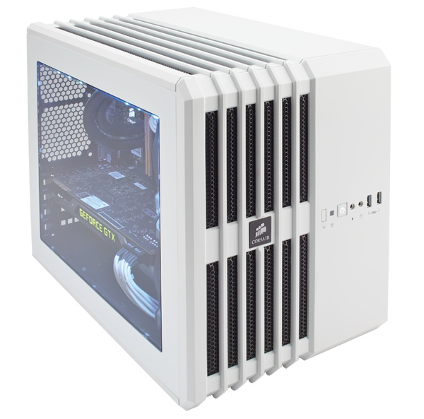 Corsair Carbide Air 240 White High airflow Mini ITX/uATX