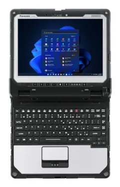 Panasonic Toughbook 33 MK4 12.0" i5-1345U, 16 GB, 512 GB, Win 11 Pro - b&auml;rbar dator, svart