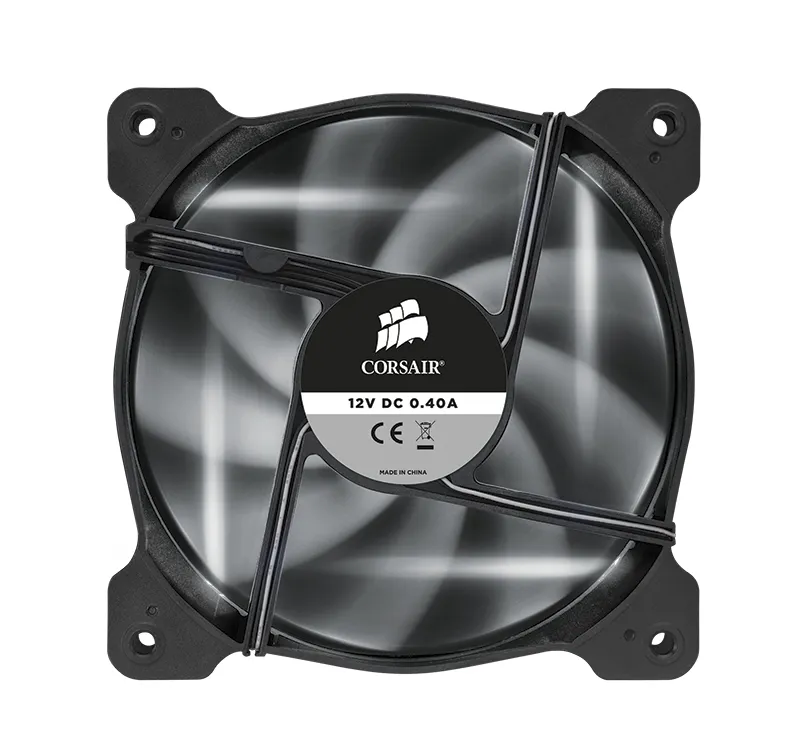 Corsair Fan, SP120, White LED High Pressure Fan, Dual pack