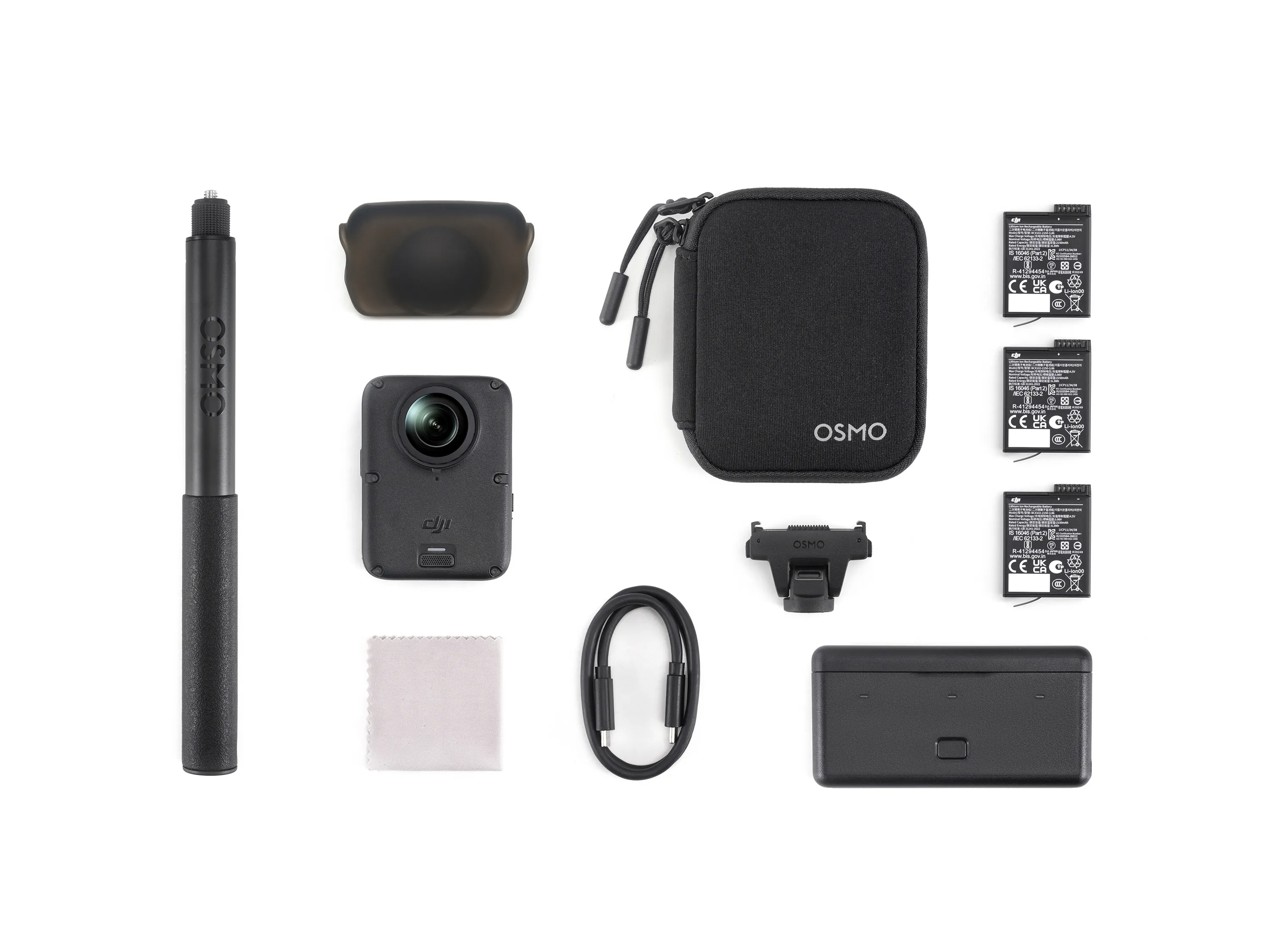 DJI Osmo 360 II Adventure Combo Action Camera Black