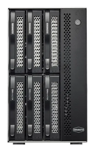 TERRAMASTER D6-320 - Direct Attached Storage, Black