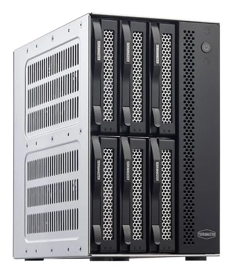 TERRAMASTER D6-320 - Direct Attached Storage, Black