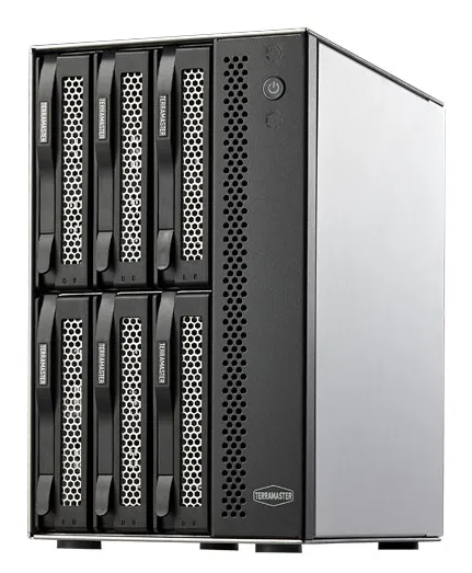 TERRAMASTER D6-320 - Direct Attached Storage, Black
