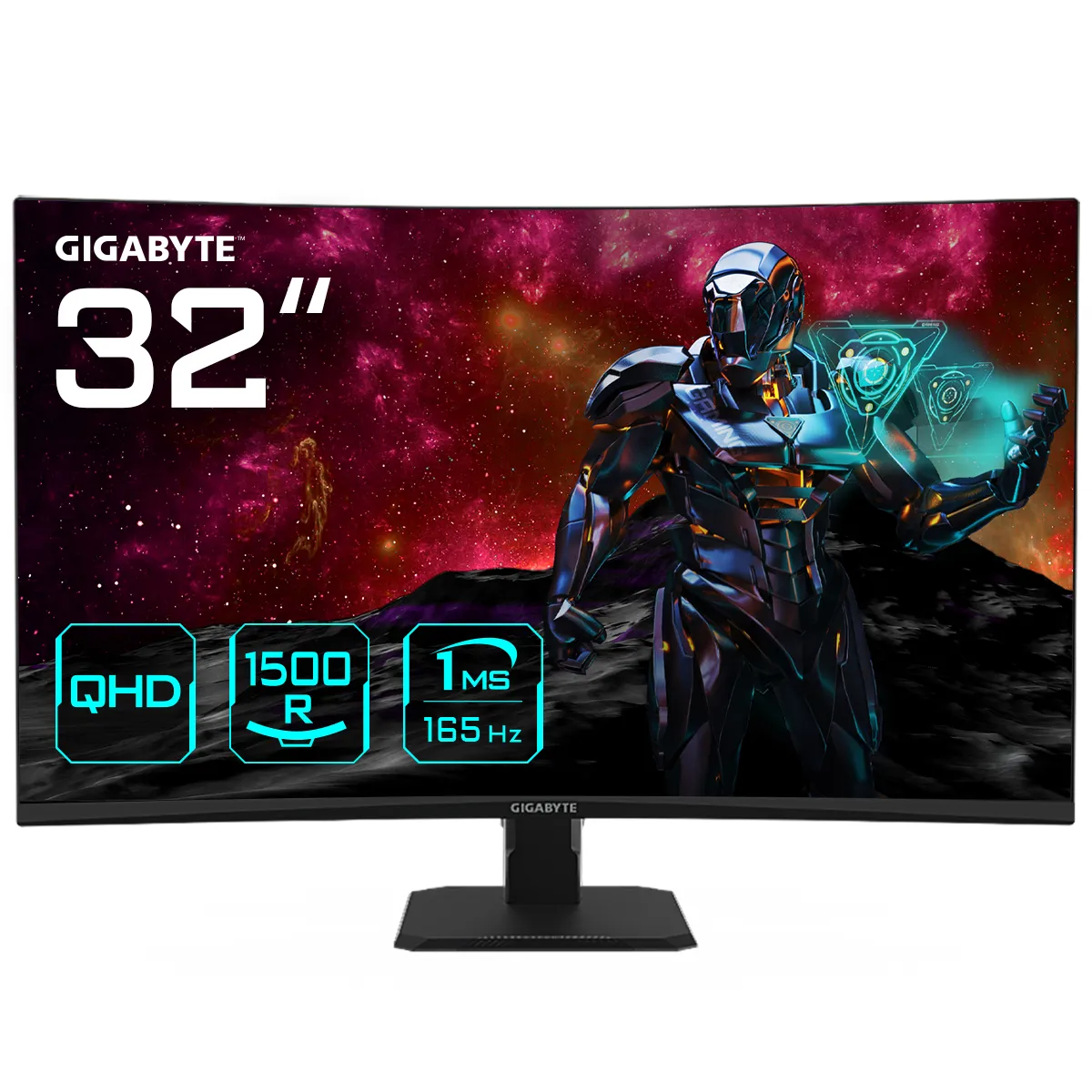 GIGABYTE GS32QC 31.5" QHD, VA Curved Gaming Monitor GIGABYTE GS32QC 31.5" QHD, VA Curved Gaming Monitor