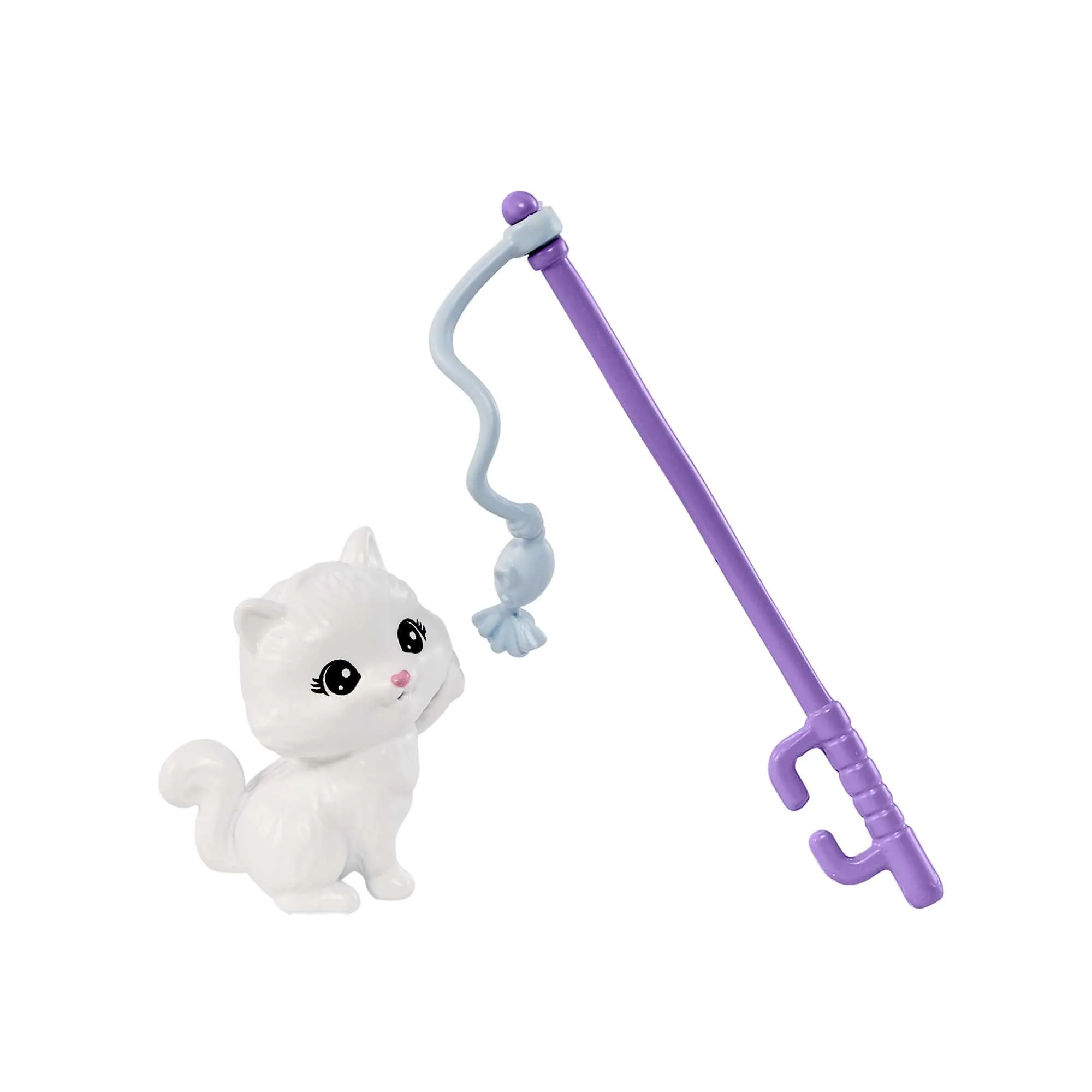 Mattel Barbie doll and kitten scratching post playset