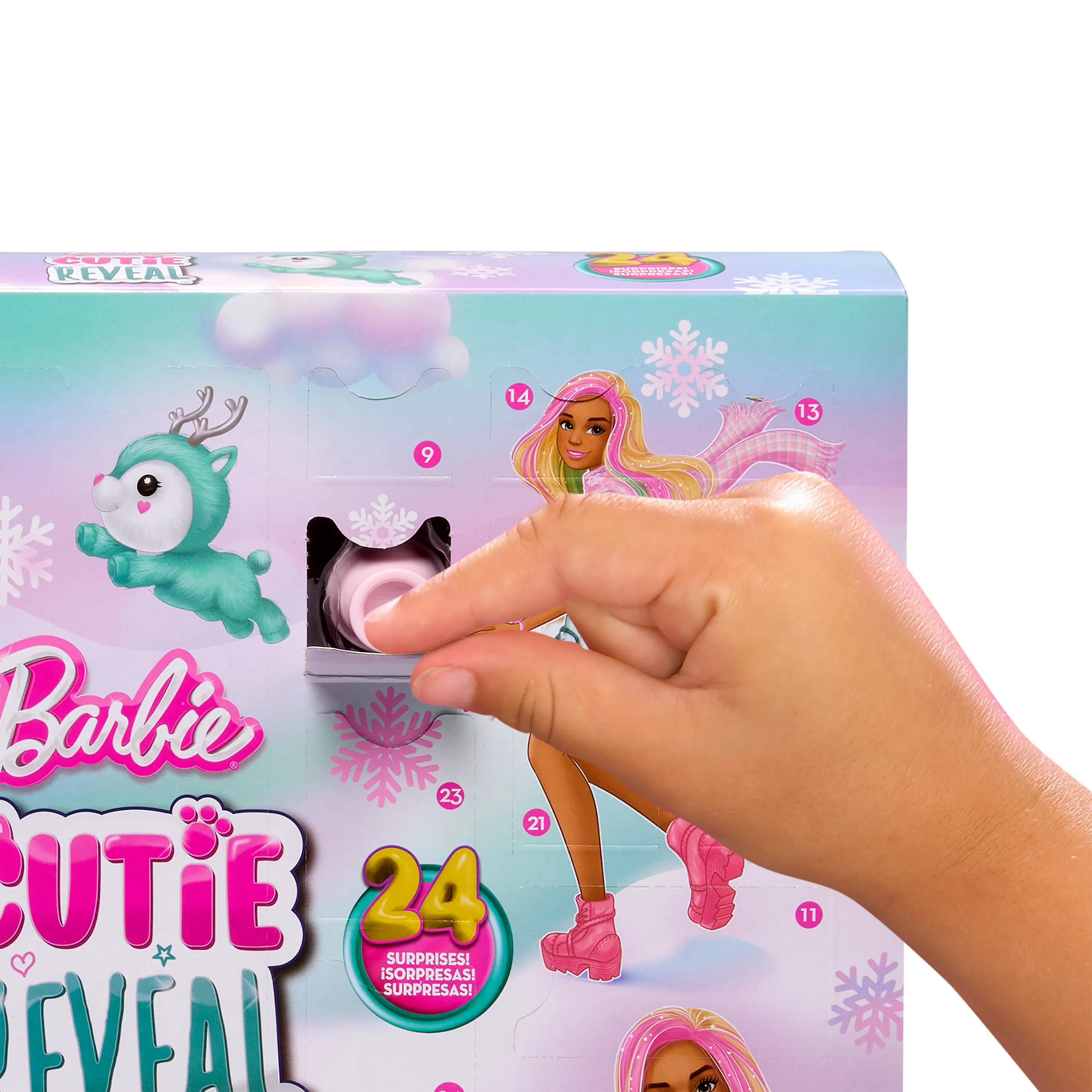 Mattel Barbie Cutie Reveal Advent Calendar, Doll