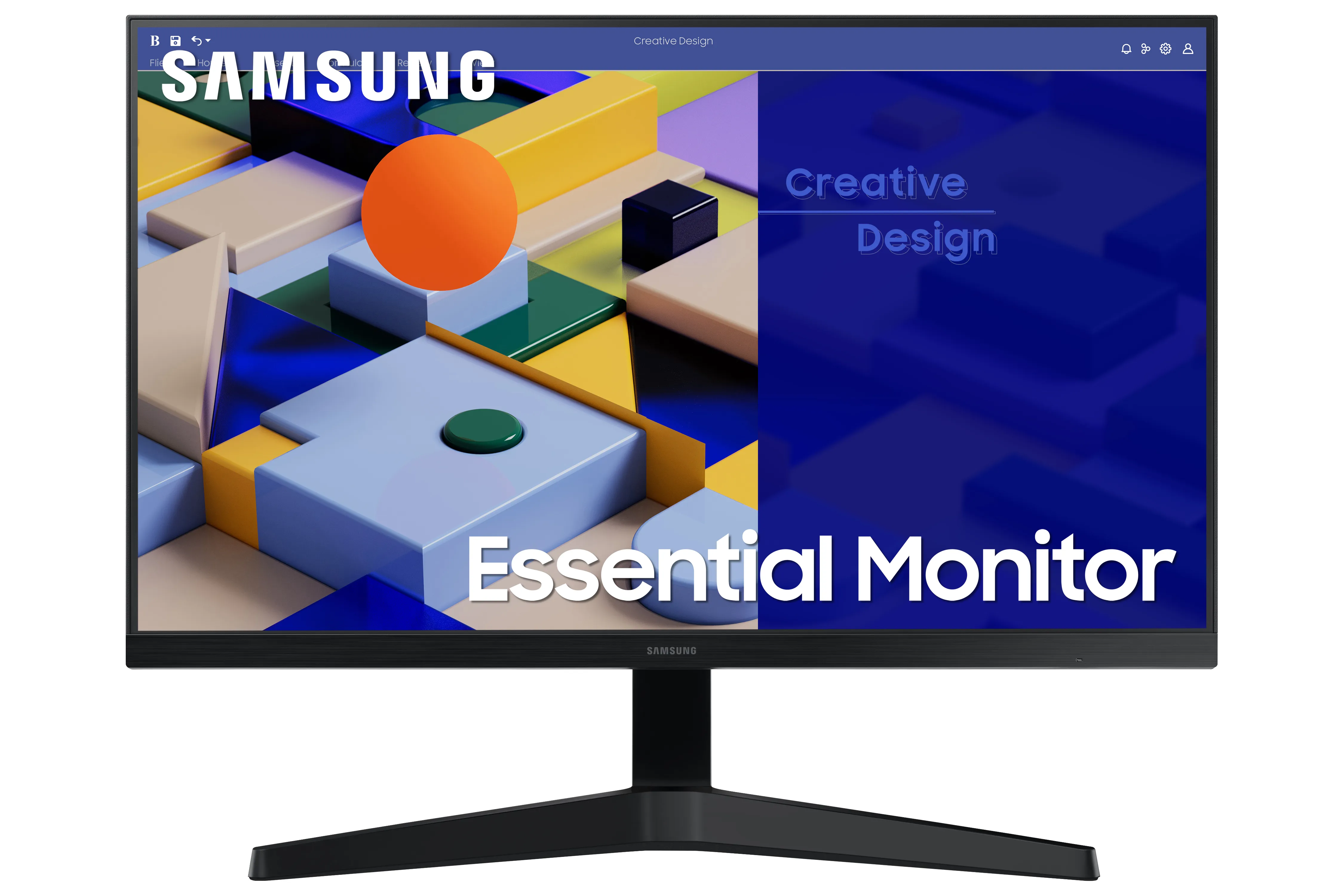 Samsung 24&quot; Essential Monitor S31C Full HD, IPS -n&auml;ytt&ouml;