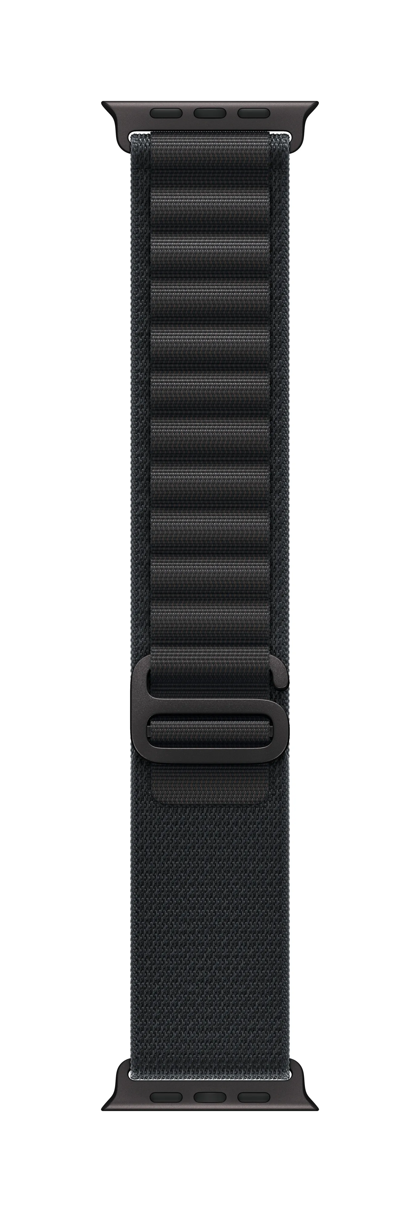 Apple Watch 49 mm Alpine Loop, Black, Small, Black Titanium Finish