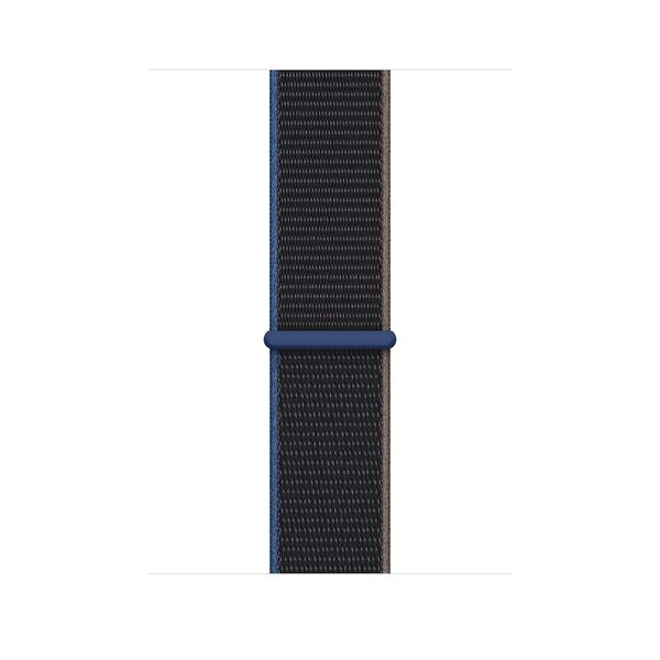 Apple Watch 44mm Sport Loop -ranneke, Charcoal (XL)