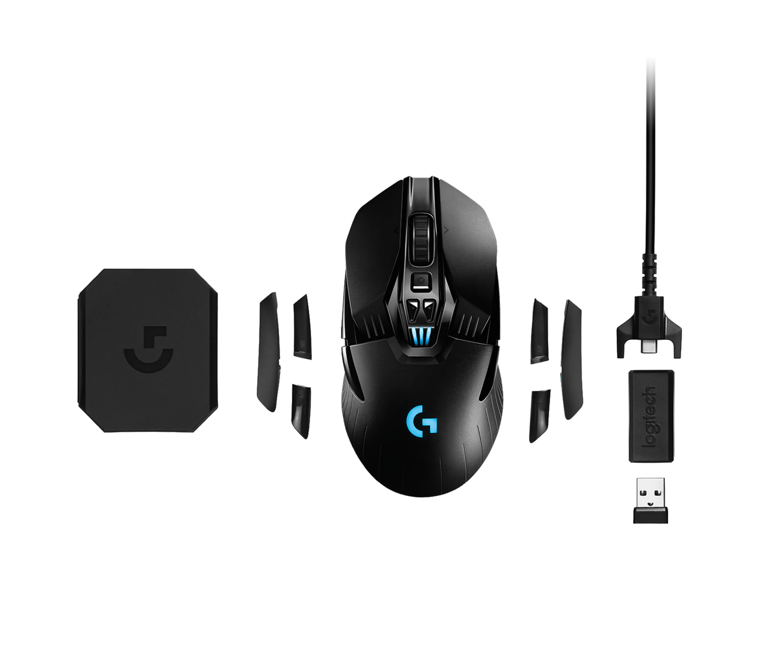 Logitech G903 LIGHTSPEED HERO Wireless Gaming Mouse, Black