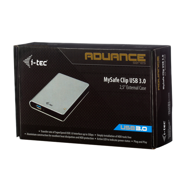 I-TEC USB 3.0 CASE HDD SSD CLIP EXT 2.5IN CLIP NO TOOL