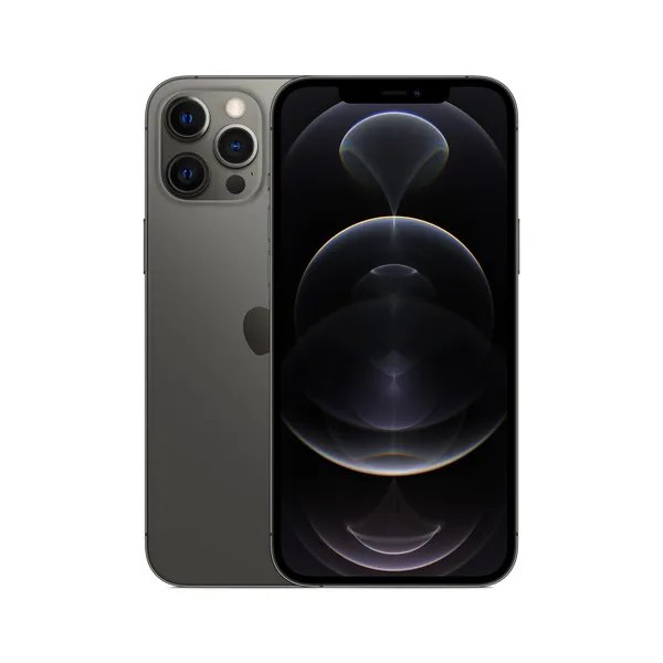 Renoverad iPhone 12 Pro Max 256 GB - mobiltelefon, grafit (Bruksskick)
