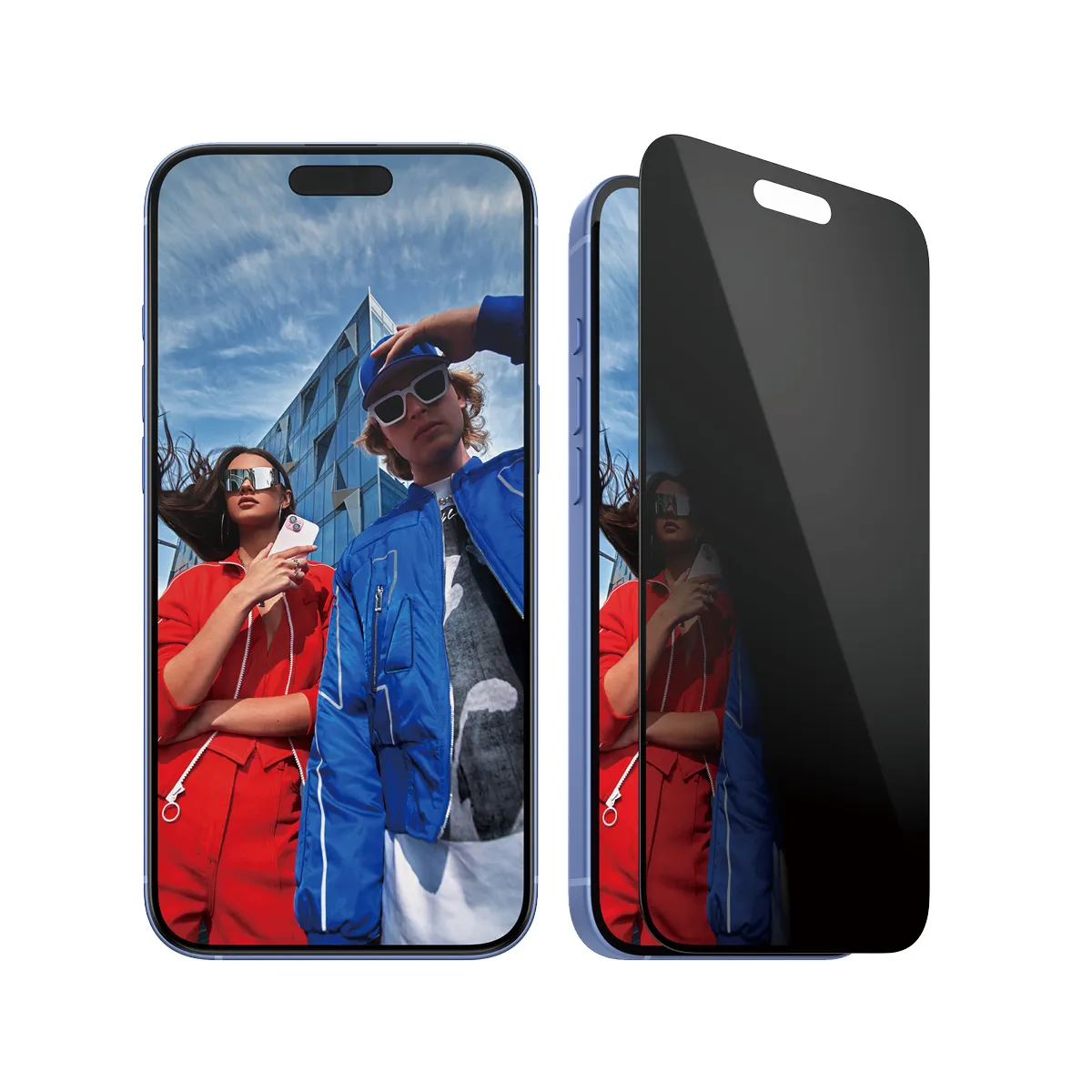 PanzerGlass Ultra-Wide Fit, Privacy, iPhone 16 Plus - Screen Glass