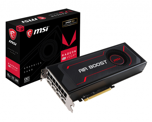 MSI AMD Radeon RX VEGA 56 8GB -n&auml;yt&ouml;nohjain
