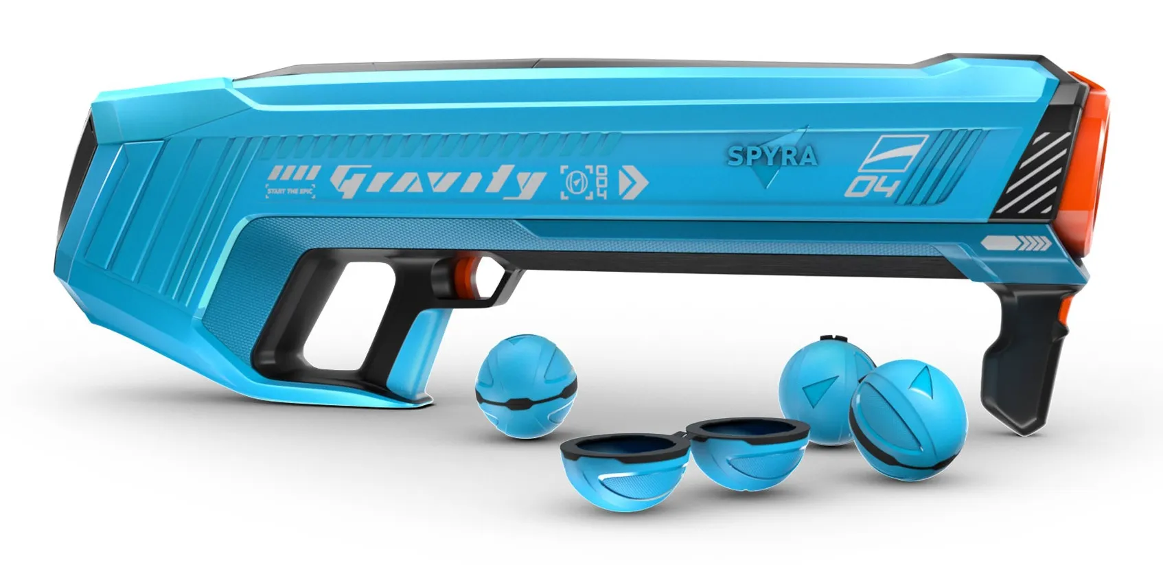 SpyraGravity -vesipistooli, Sininen