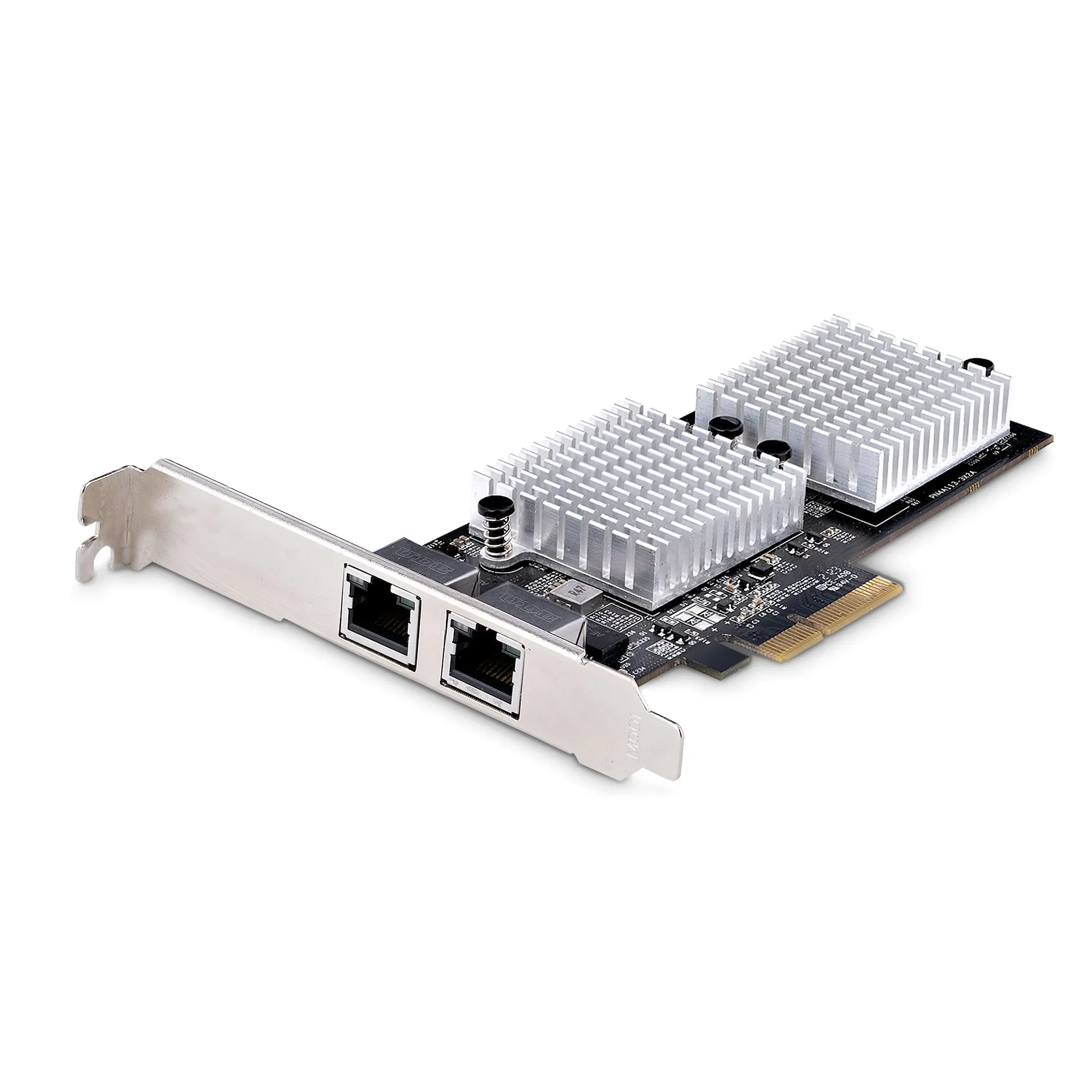 STARTECH.COM 2-Port 10Gbps PCIe Network Adapter Card Network Card for PC/Server PCIe Ethernet Card NIC/LAN Interface Card