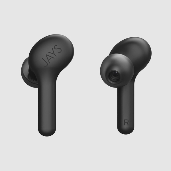 JAYS H&ouml;rlur f-Five TWS Tr&aring;dl&ouml;s In-Ear Svart