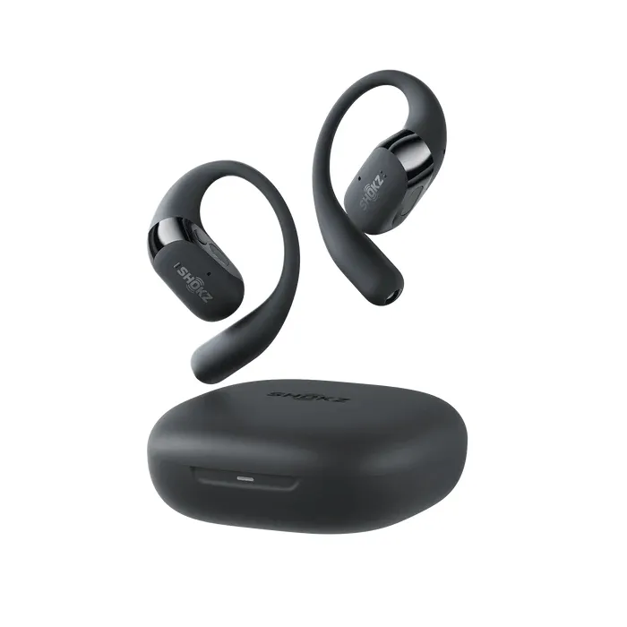 Shokz OpenFit 2+ Wireless Earbuds, Black Shokz OpenFit 2+ Wireless Earbuds, Black