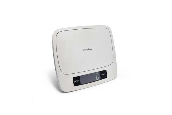 Terraillon My Cook Kitchen Scale, 15 kg, Stainless steel