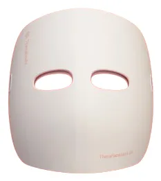 Therabody TheraFace Mask Glo tr&aring;dl&ouml;s LED-ljusterapimask - Vit