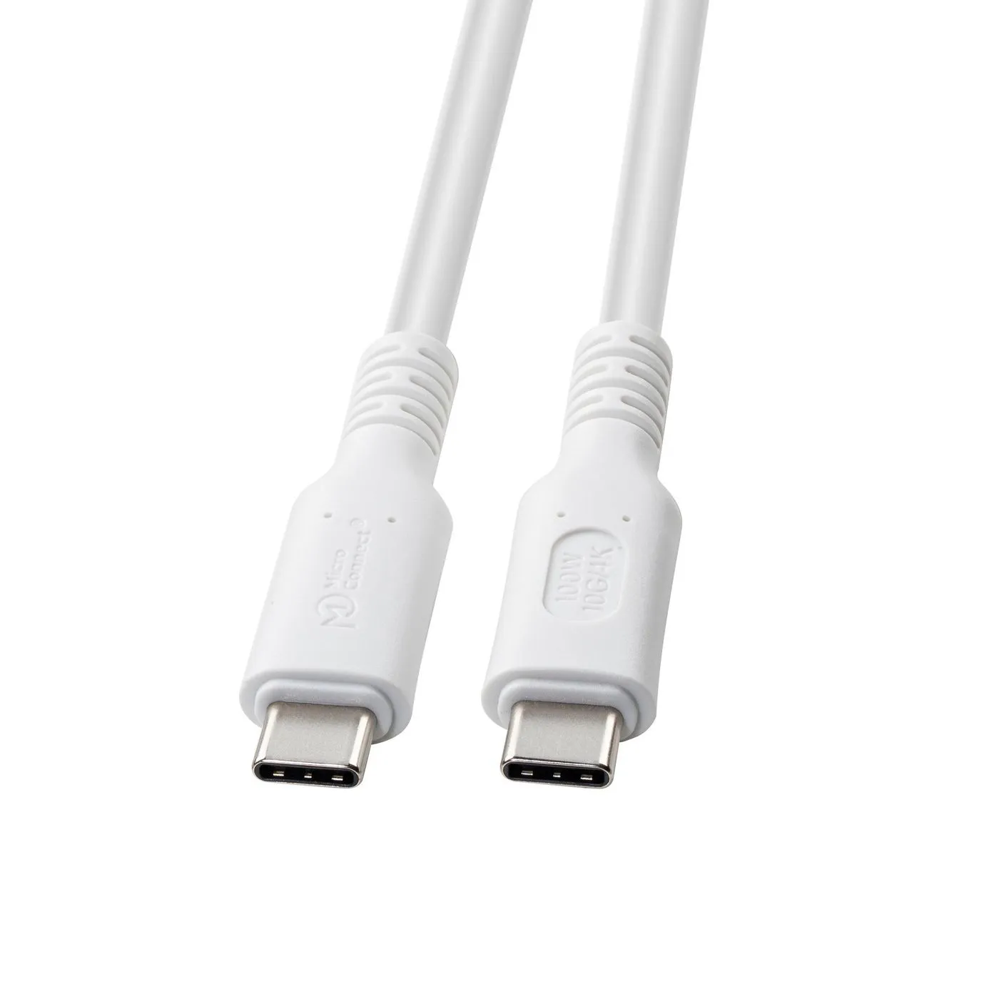 MicroConnect USB 3.1 Gen2 USB-C cable, 100W, 2 m, White